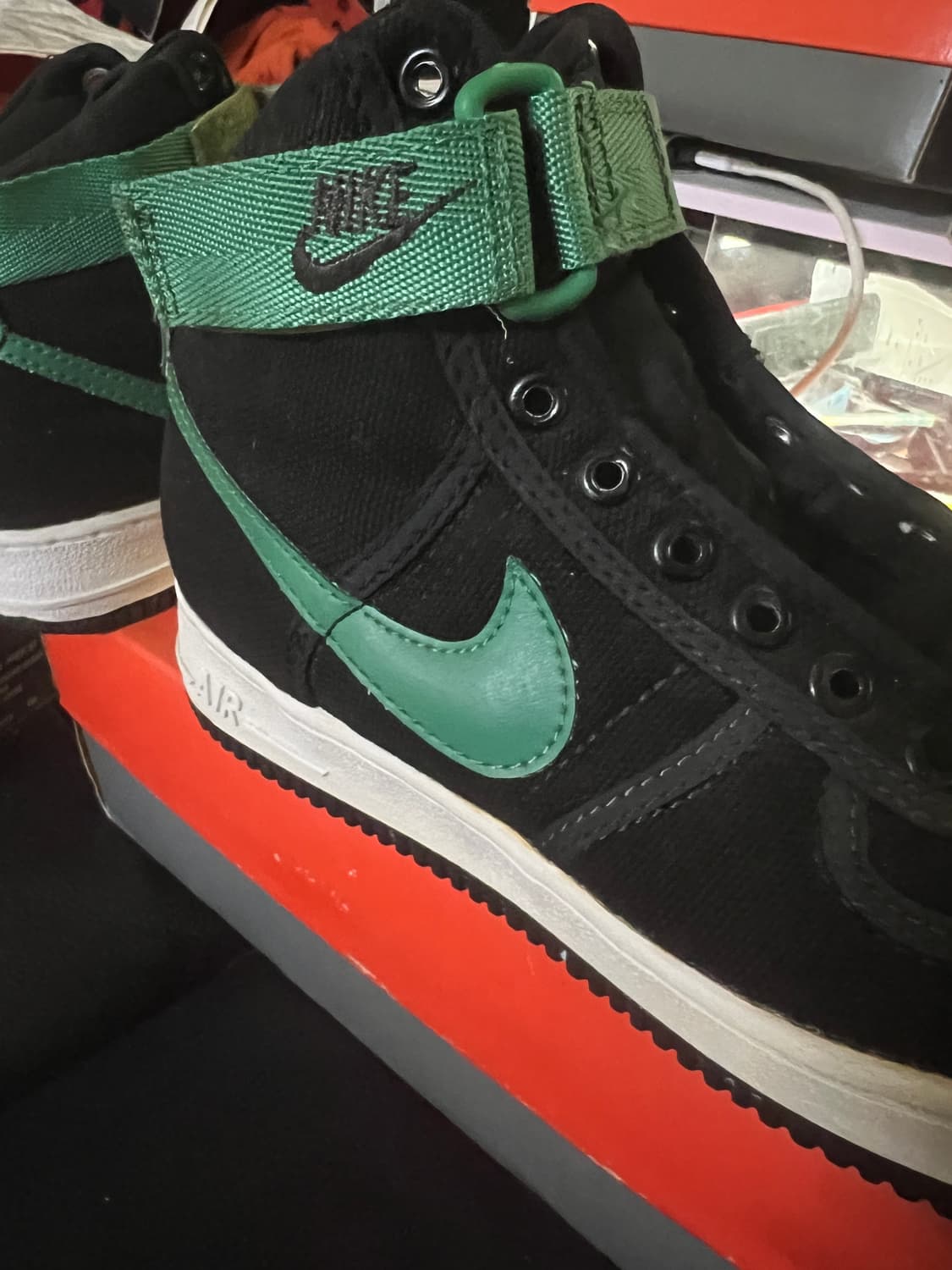 나이키 에어포스 1 cvs 검/초 270 상품이미지2