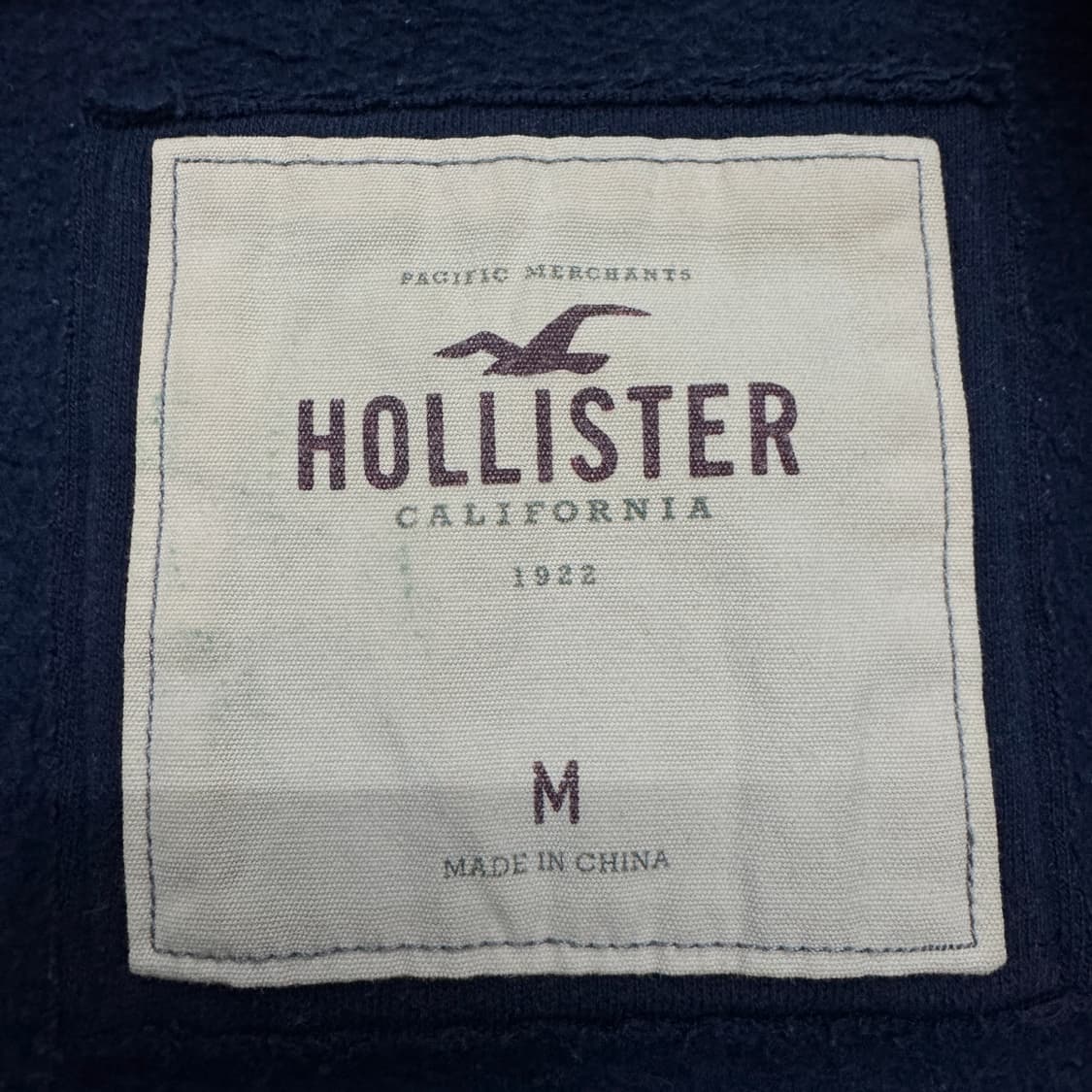 홀리스터 Y2K 아치로고 후드집업 네이비 상품이미지4