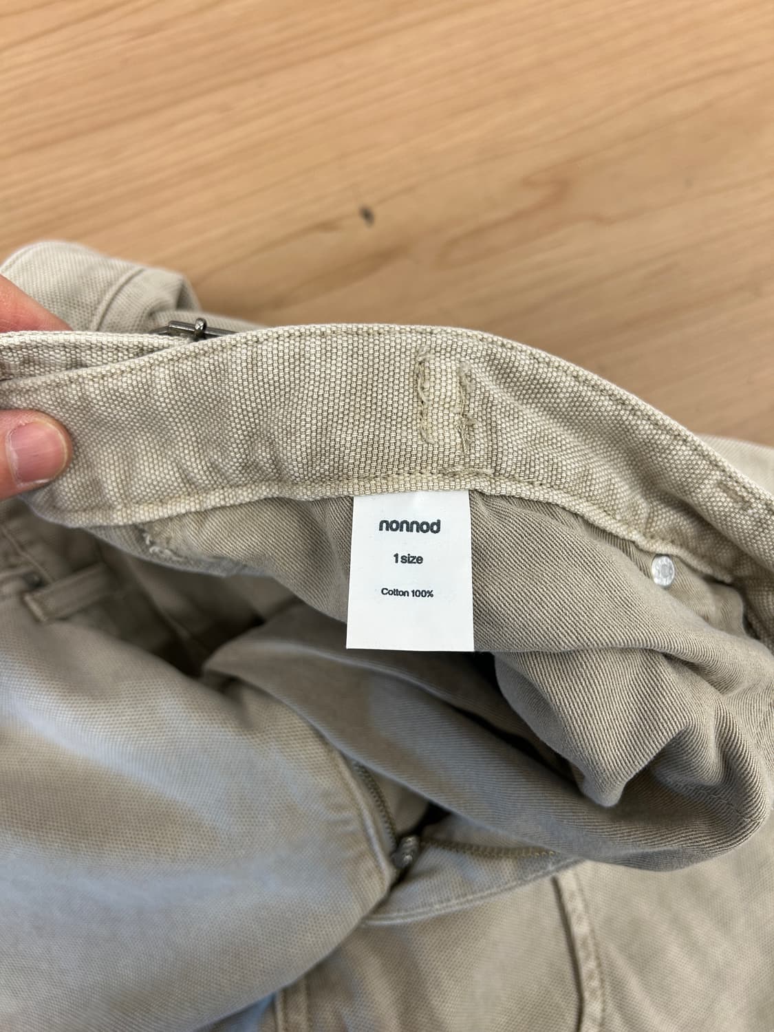 논노드 더블니 커버 팬츠 상품이미지4