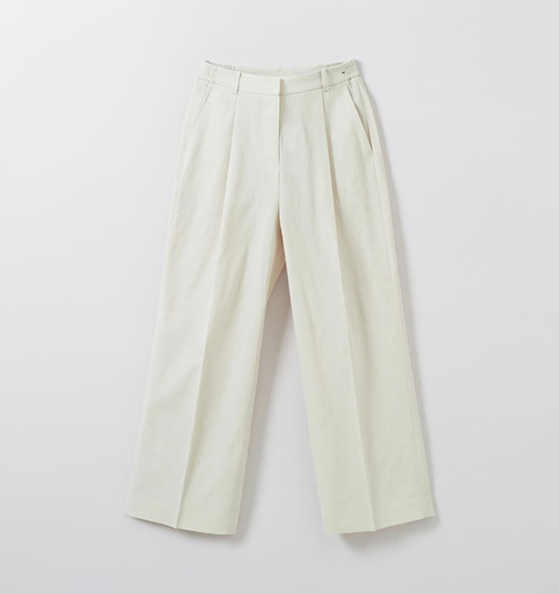 스파오 린넨라이크 원턱 와이드 슬랙스 (새상품) 상품이미지3