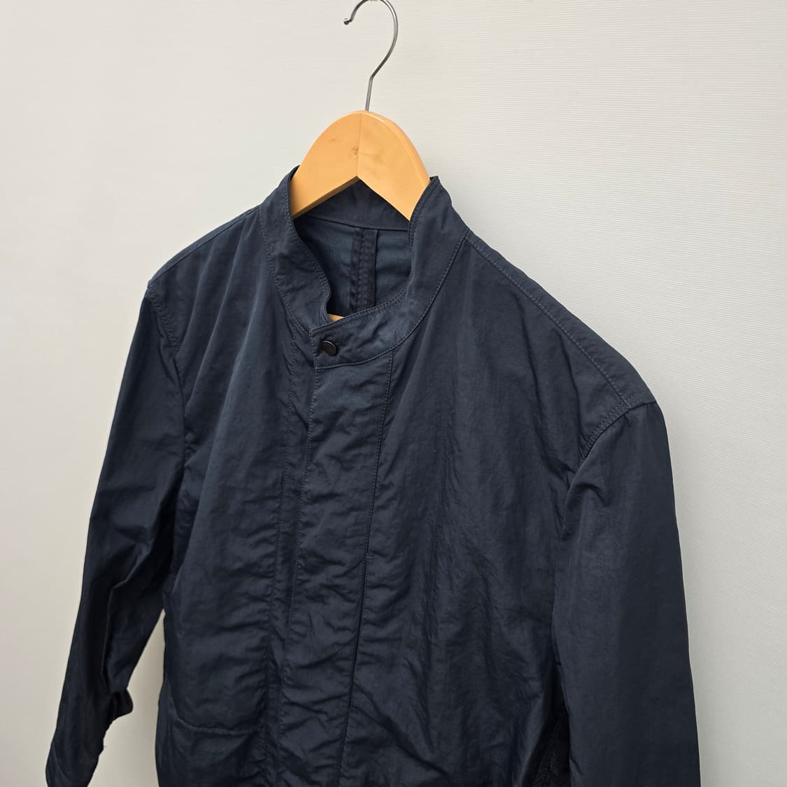 DKNY네이비 차이나넥 셔츠형 자켓 상품이미지3