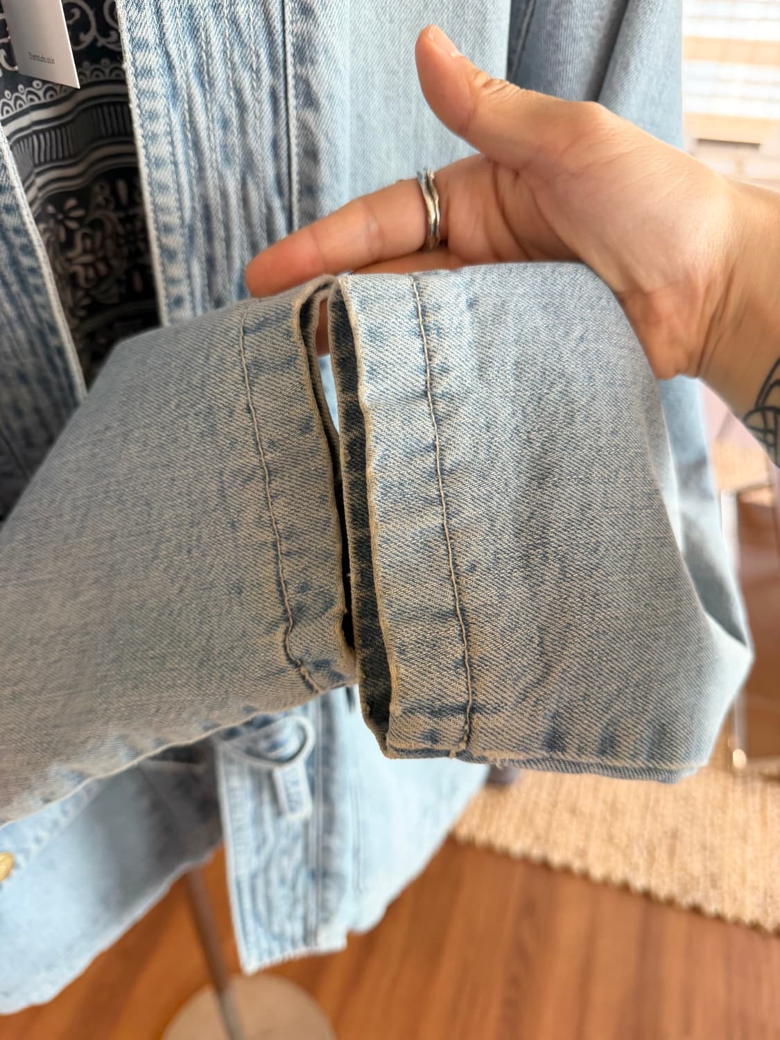 키스 19SS 데님 하오리 자켓  KITH 상품이미지10