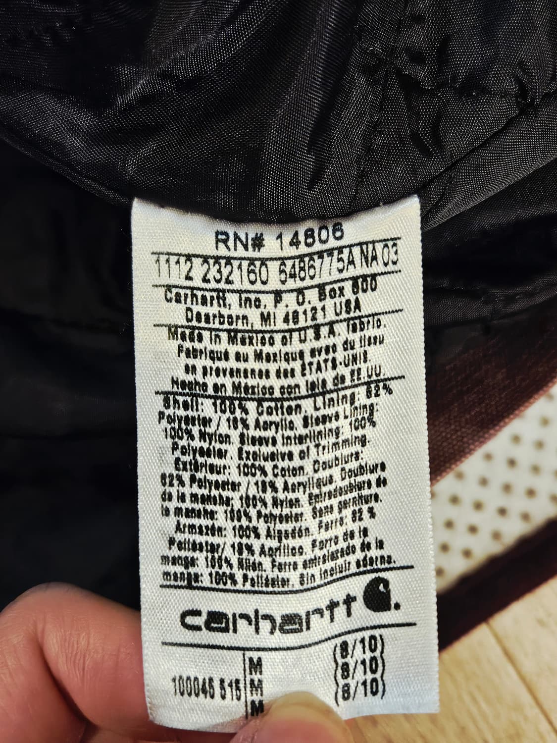 칼하트  롱파카 후드 워크자켓 상품이미지5