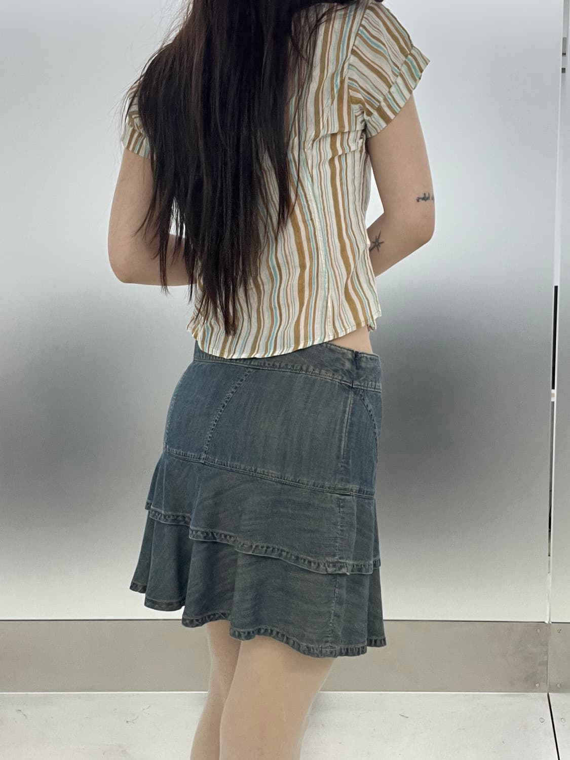 Armani denim skirt 상품이미지6