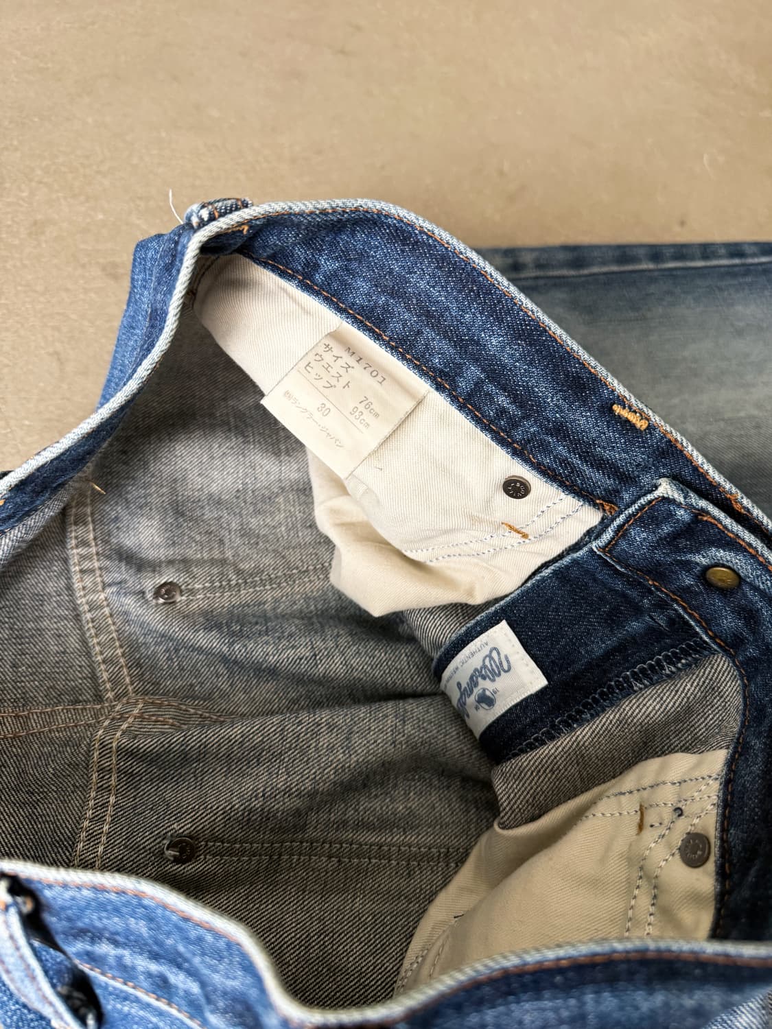 Wrangler Selvedge Wide Denim Pants 상품이미지9