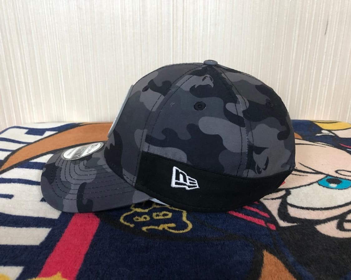 왁(WAAC)골프X뉴에라 콜라보 카모플라쥬 골프모자/캡 상품이미지3