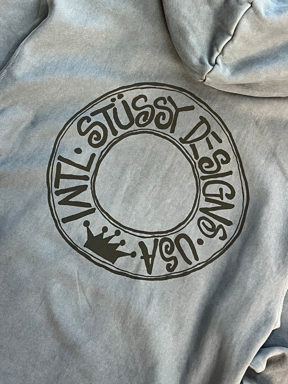 스투시 부아나 후드 블루 상품이미지1