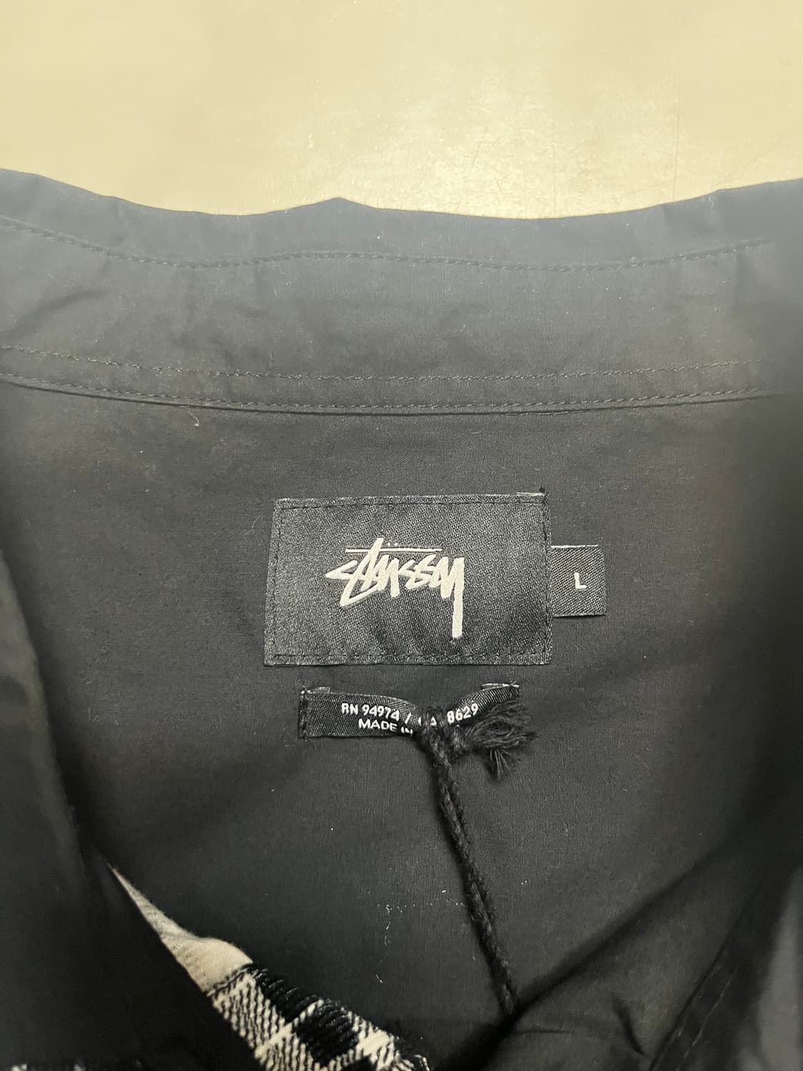 스투시 MIXED PANEL SHIRT 상품이미지5