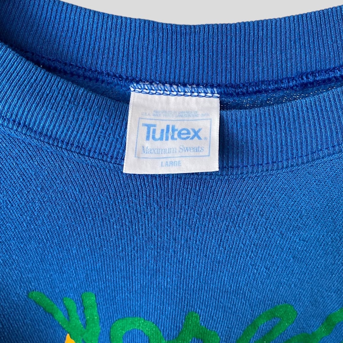 (L)90s 툴텍스 World's Best Dad 스웨트셔츠 맨투맨 상품이미지3