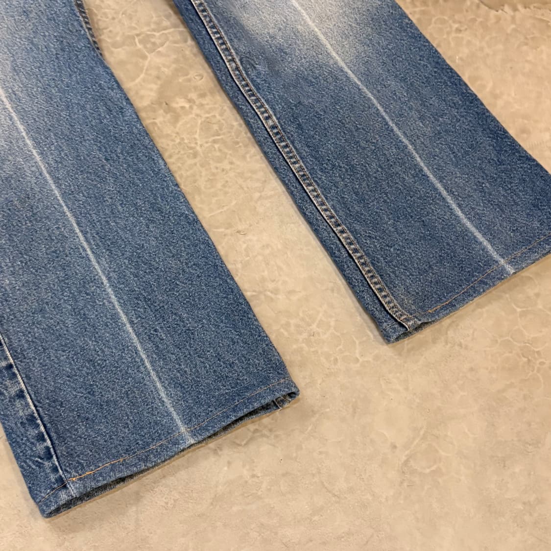 [36/32] 90s USA🇺🇸 리바이스 517 오렌지탭 중청 데님 상품이미지2