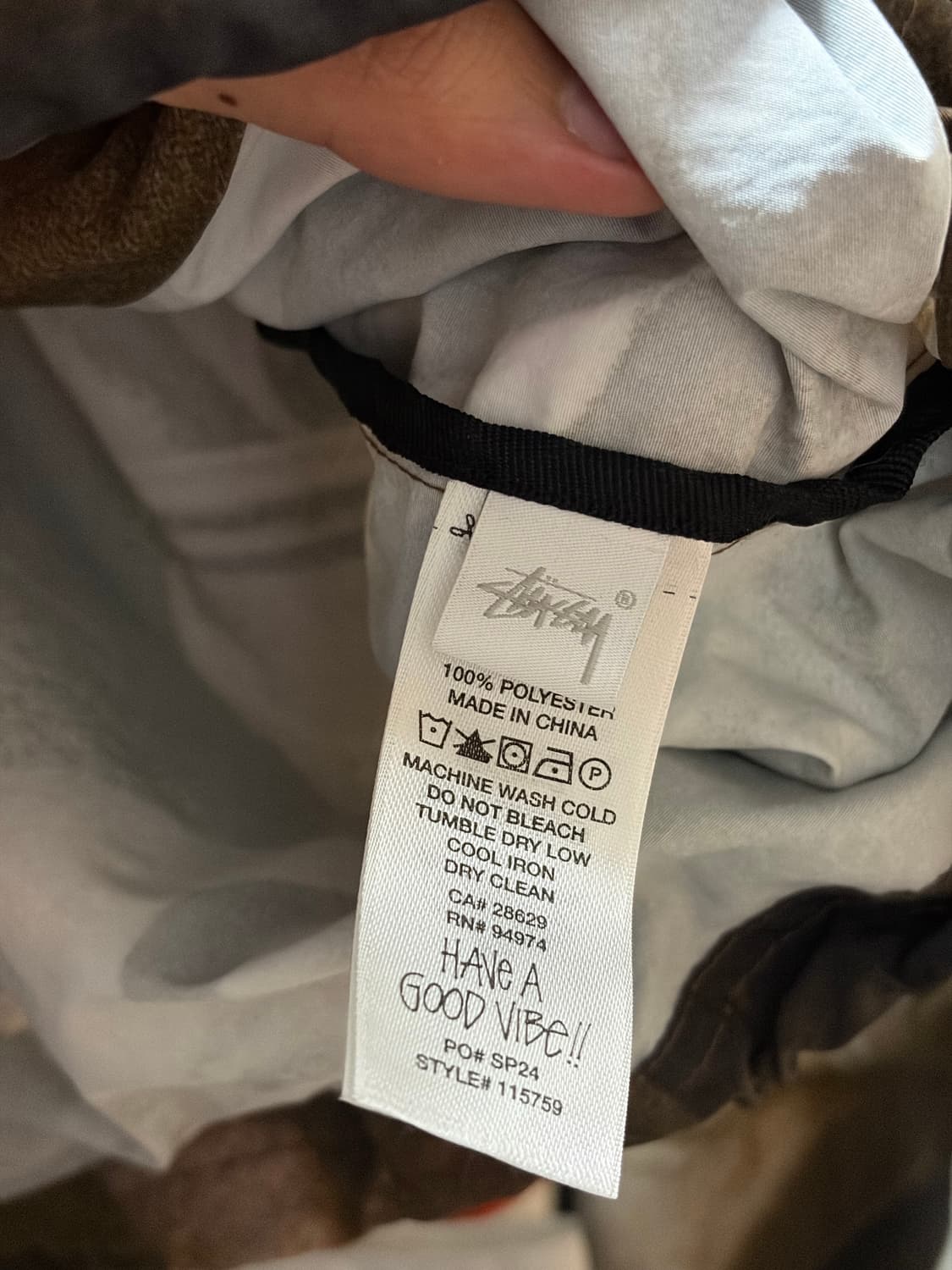 스투시 비치 쉘 바자 프린트 멀티 상품이미지4