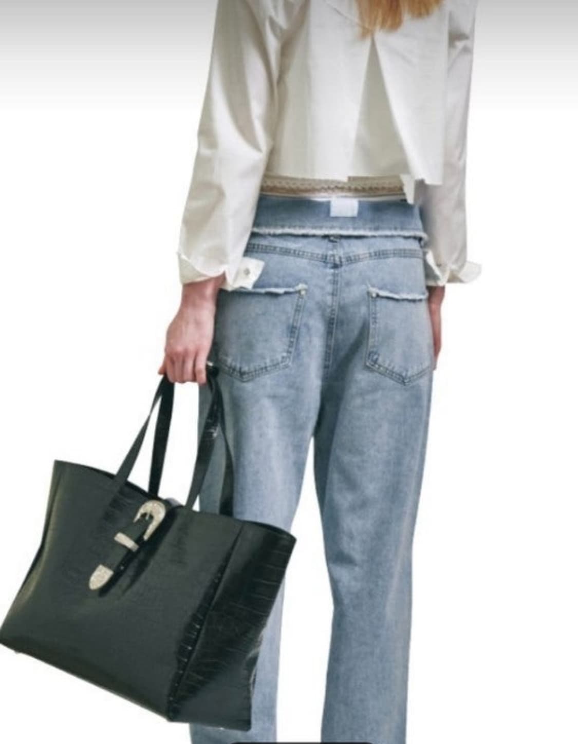 플리즈 프로젝트 폴드 데님 팬츠 상품이미지2