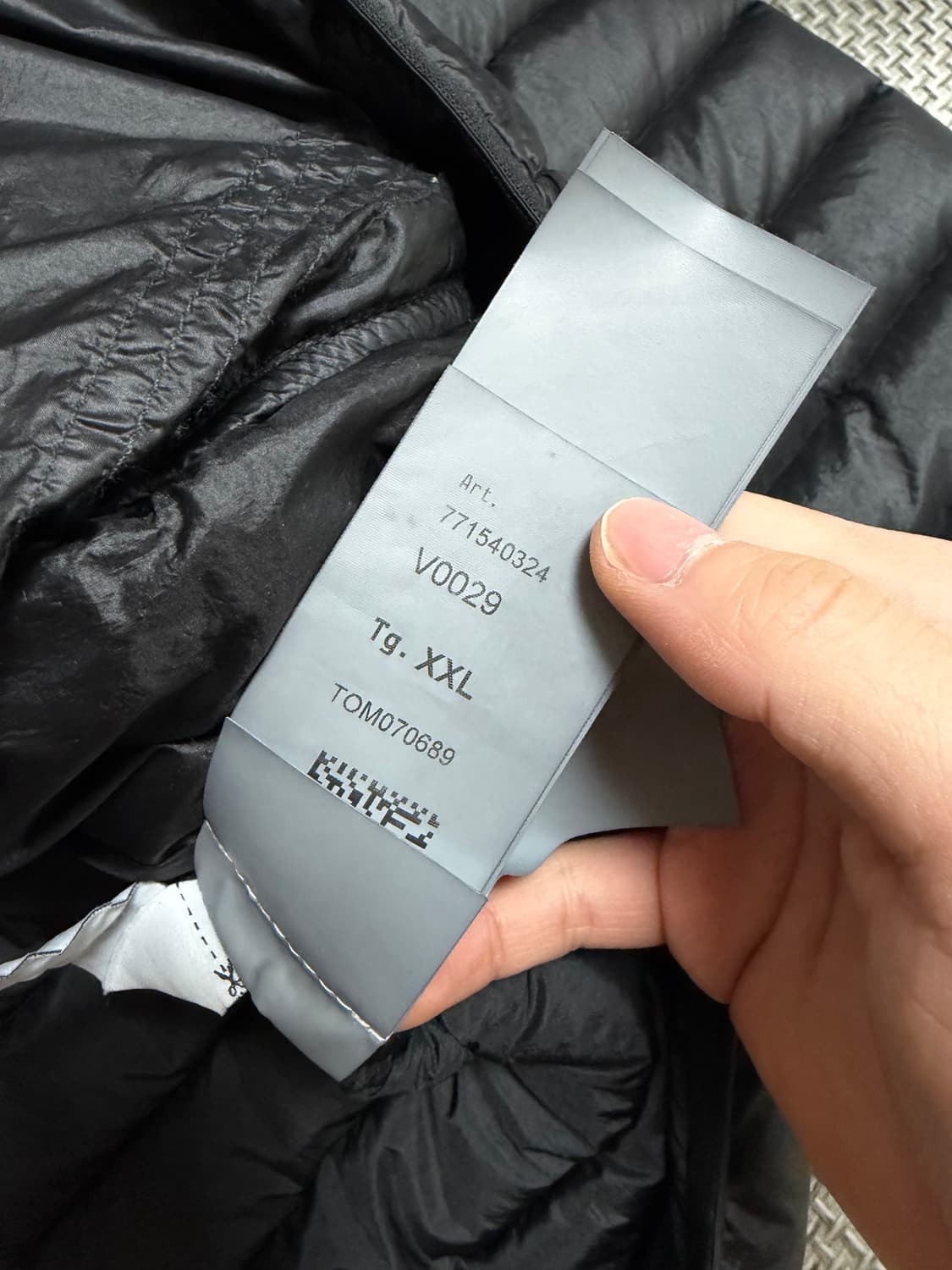 [새상품급/24fw]스톤아일랜드 룸우븐 체임버스 경량패딩 XXL 상품이미지5