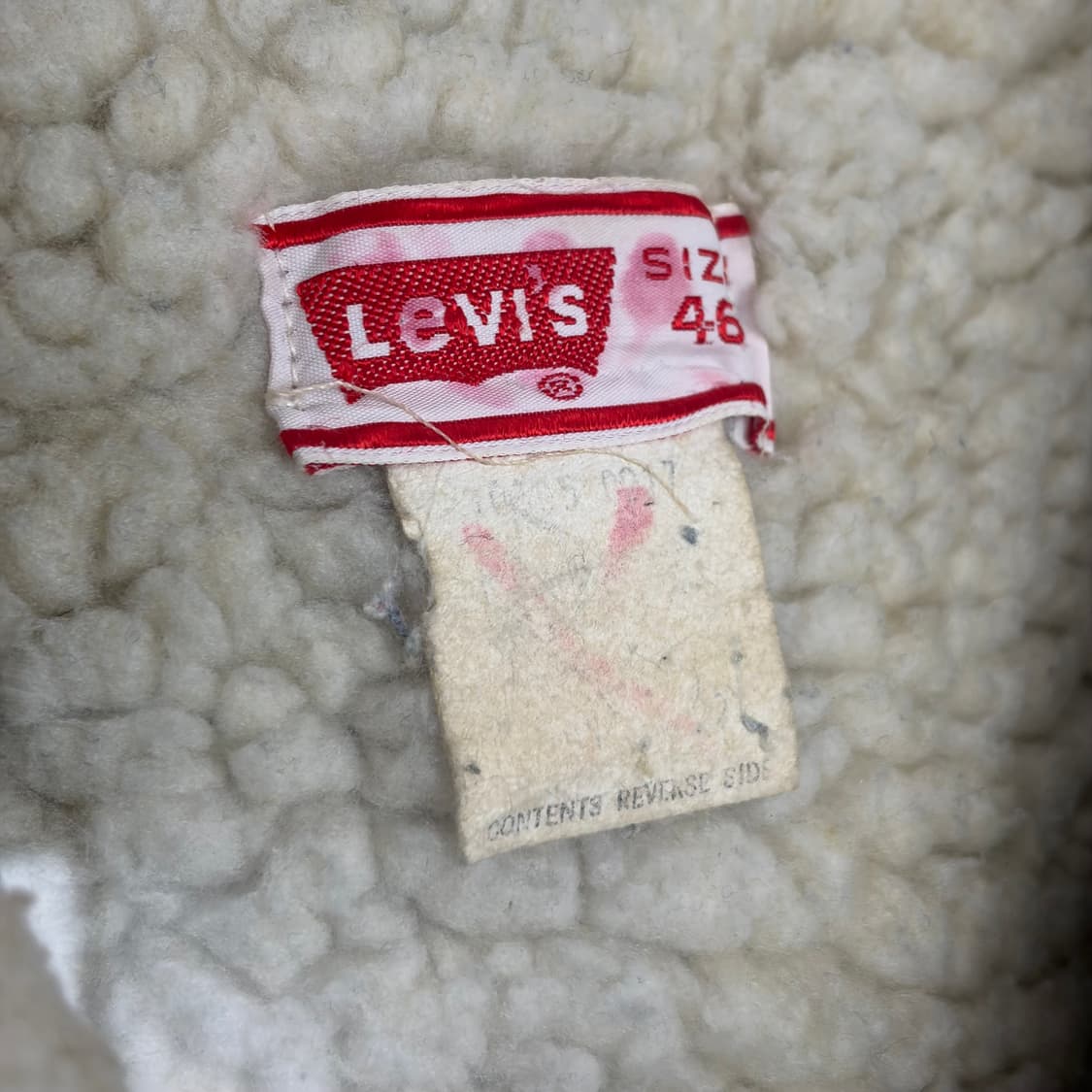 70s 리바이스 데님 셰르파 쉐르파 트러커 자켓 상품이미지3