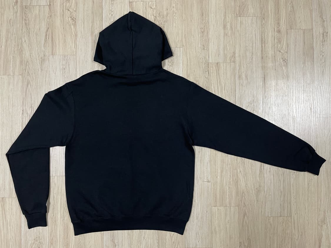 100) 챔피온 라크로스 빅로고 블랙 후드티(데드스탁) 상품이미지3