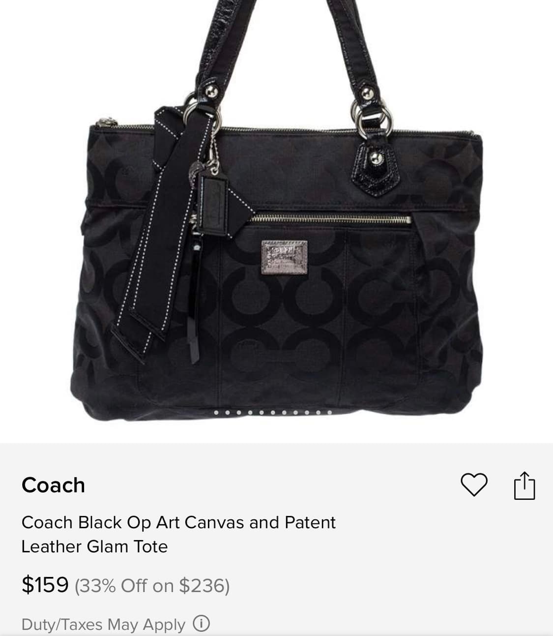 Coach 코치 숄더백 고딕 오리엔탈 오네갸루 상품이미지9