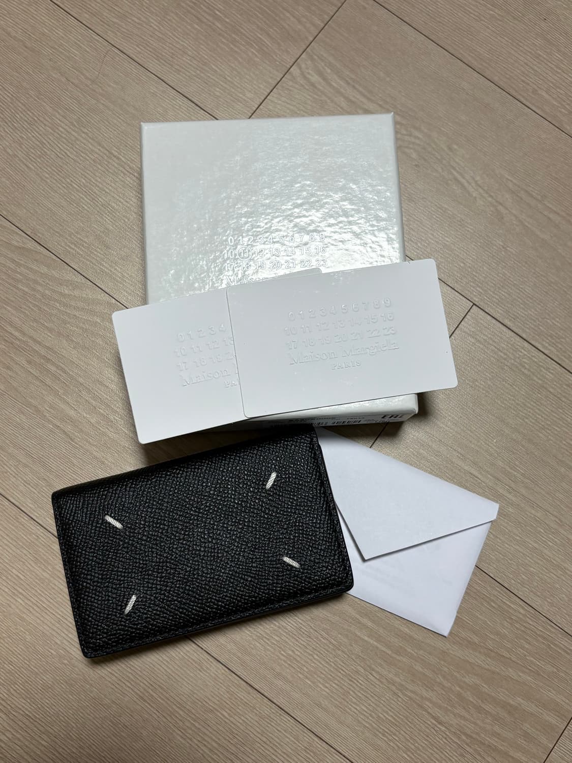 메종마르지엘라 레더 비지니스 카드지갑 상품이미지1