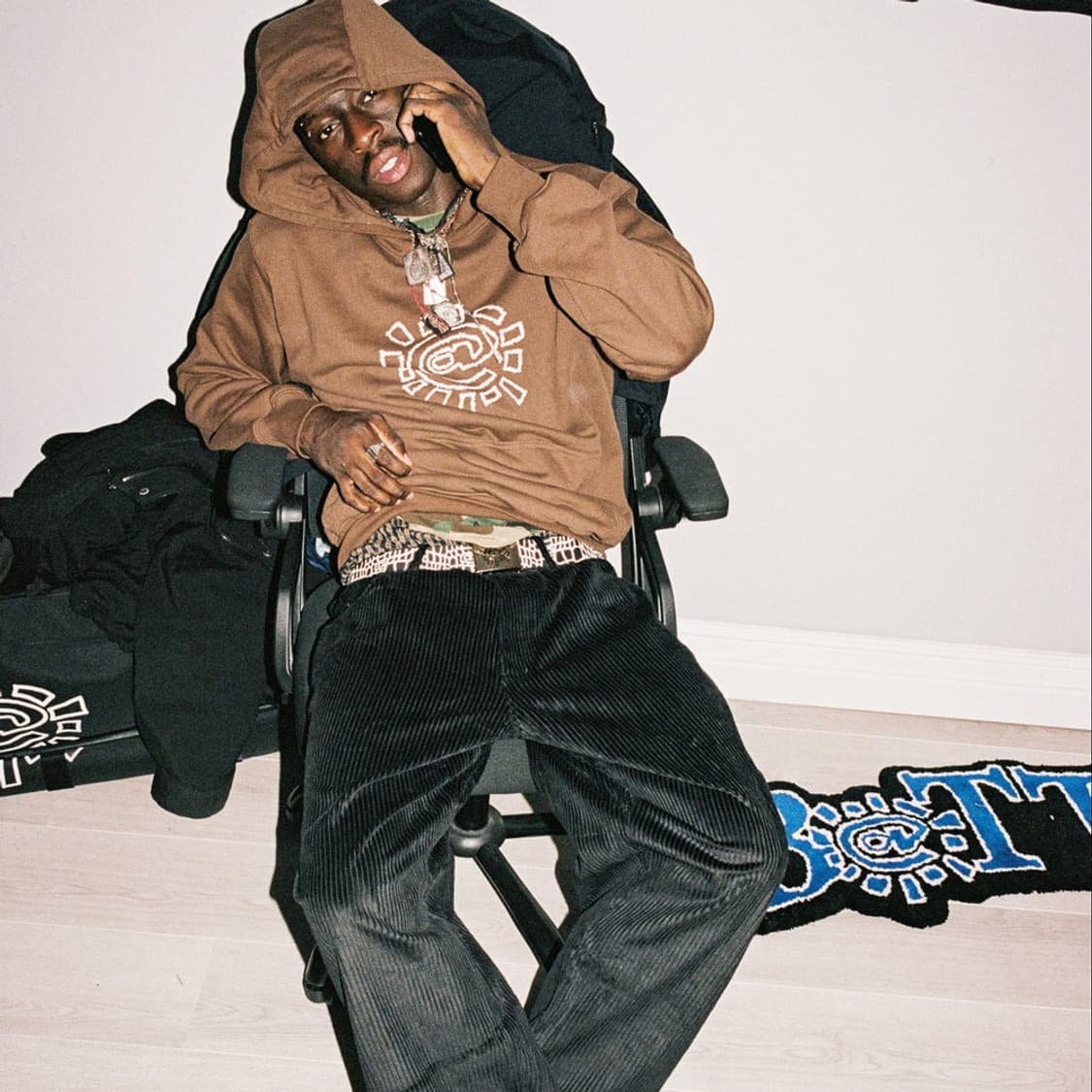 [M] 올웨이즈 @썬 후드 브라운 상품이미지2