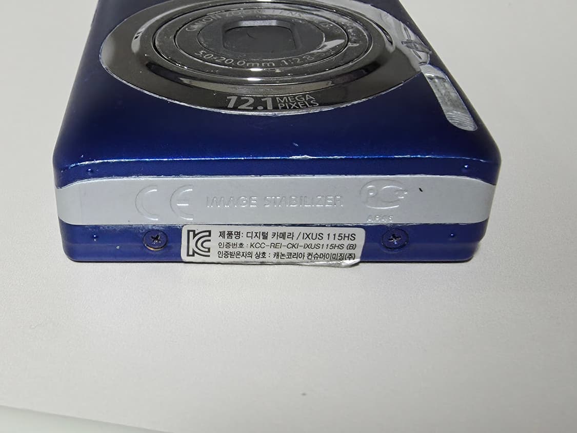 캐논 익서스 115HS 빈티지 디지털카메라(하자) 상품이미지4