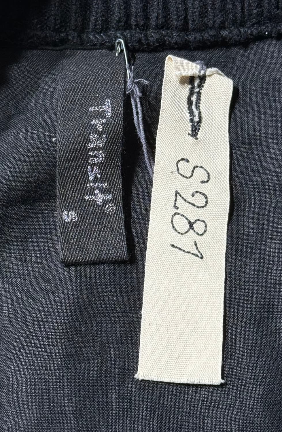 트랜짓 파이톤 가공 램 스킨 하이넥 자켓 상품이미지4