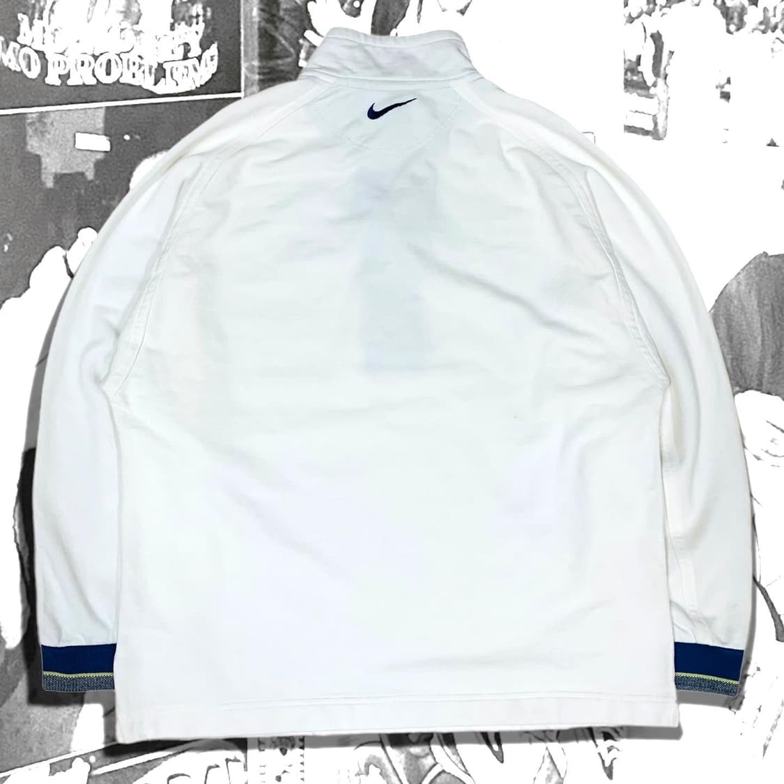 90s nike 나이키 올드스쿨 반집업 맨투맨 상품이미지4