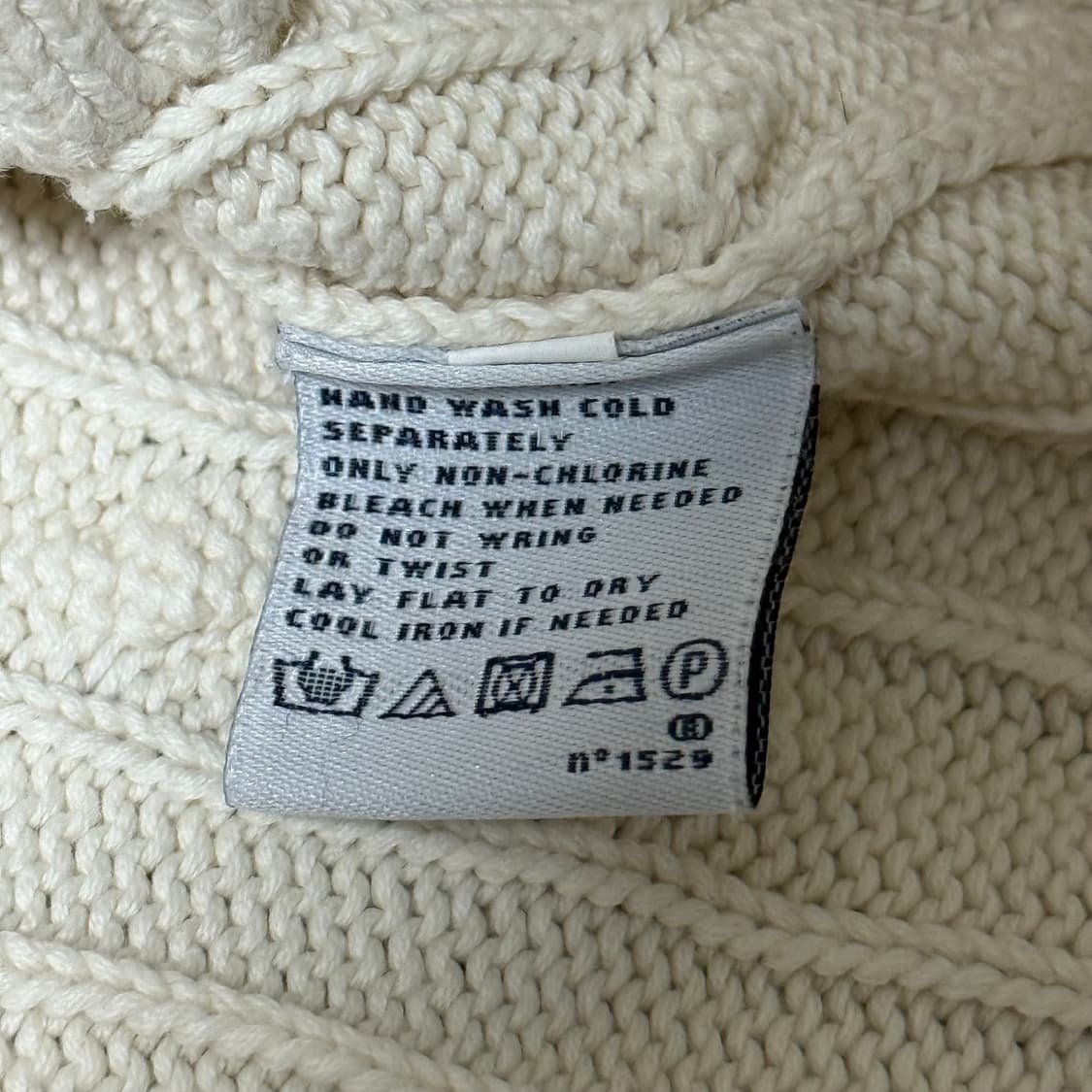 폴로 랄프로렌 꽈배기 브이넥 니트 여성용 상품이미지6