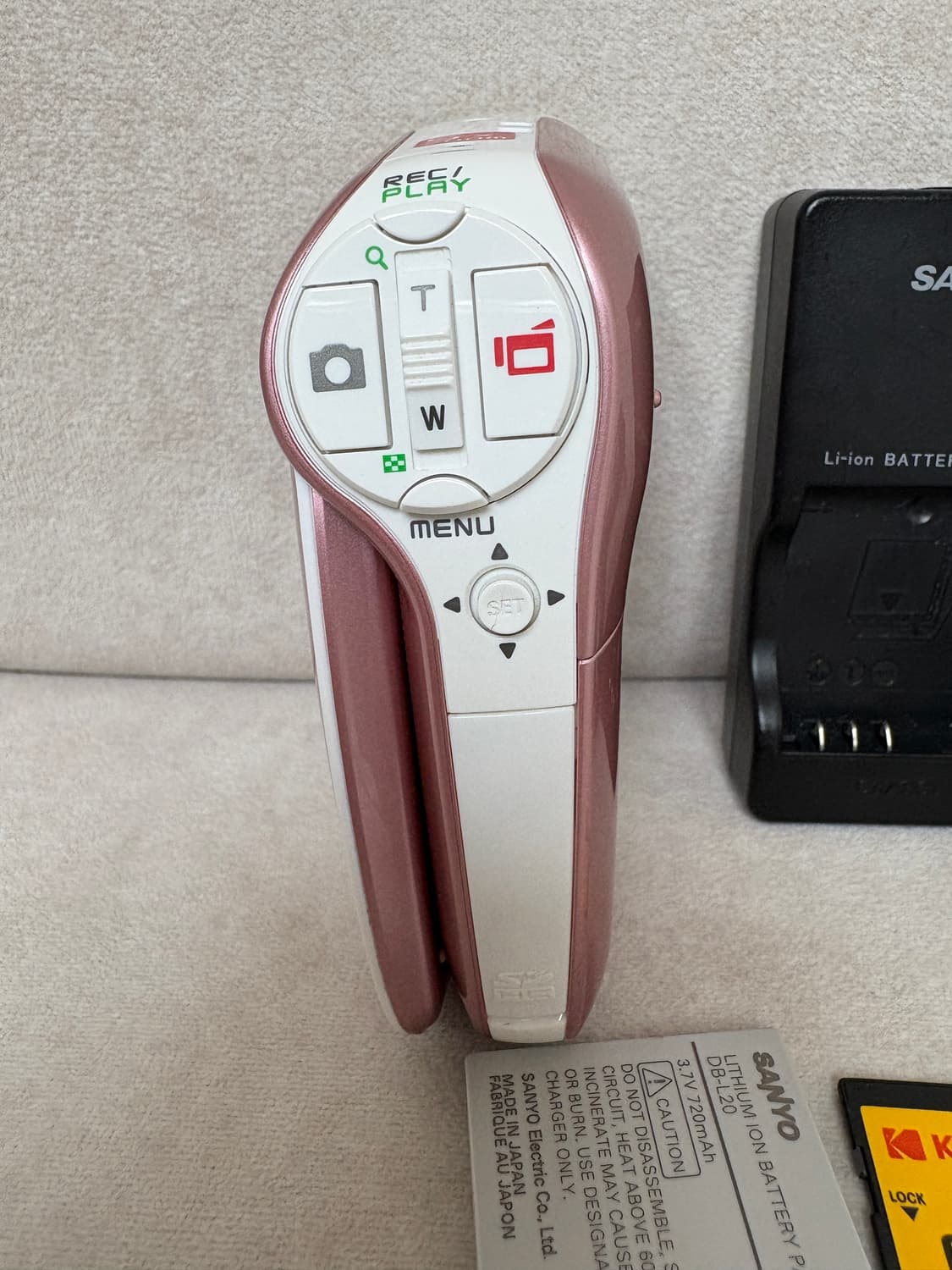 Sanyo Xacti cg9 산요 작티 cg9 핑크 상품이미지2