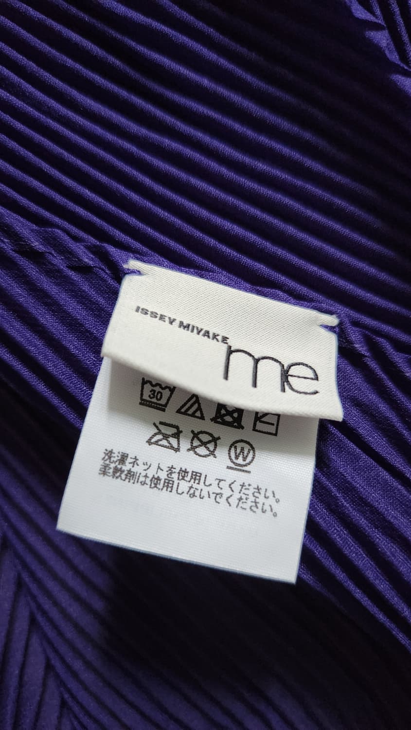 me이세이미야케 스카프 퍼플컬러 상품이미지3