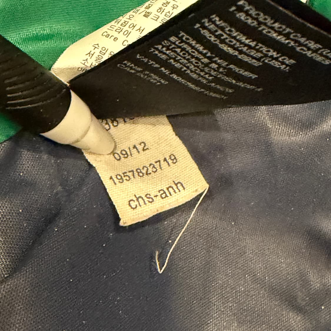 타미힐피거 데님 우븐 후드 바람막이 XL 네이비 상품이미지7