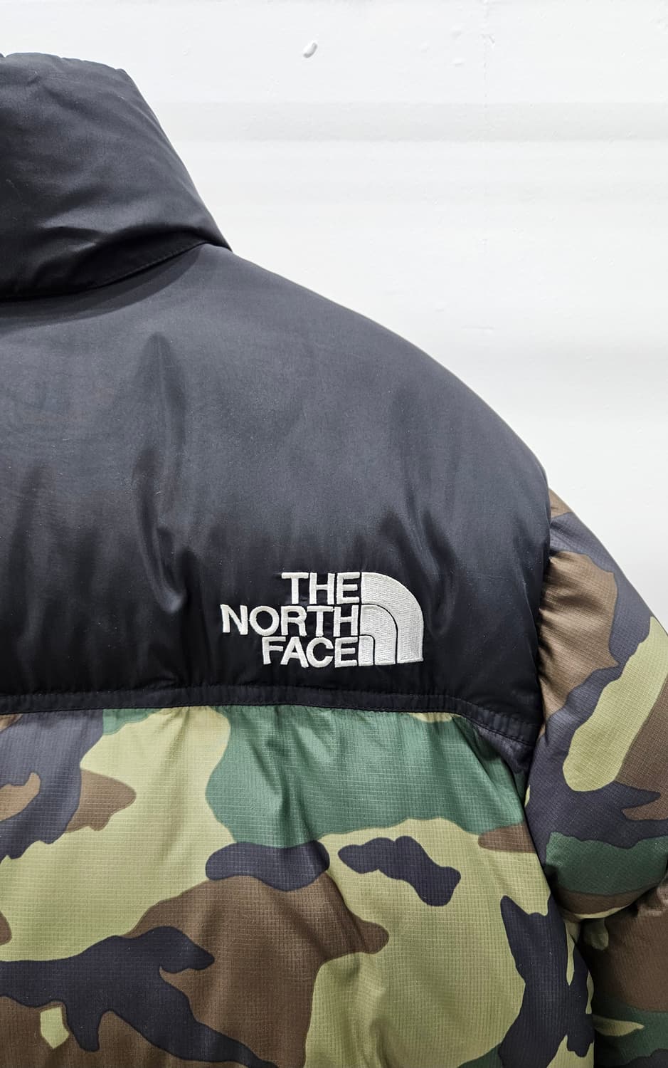 노스페이스 눕시 카모 패딩 L 일본판정품 상품이미지3