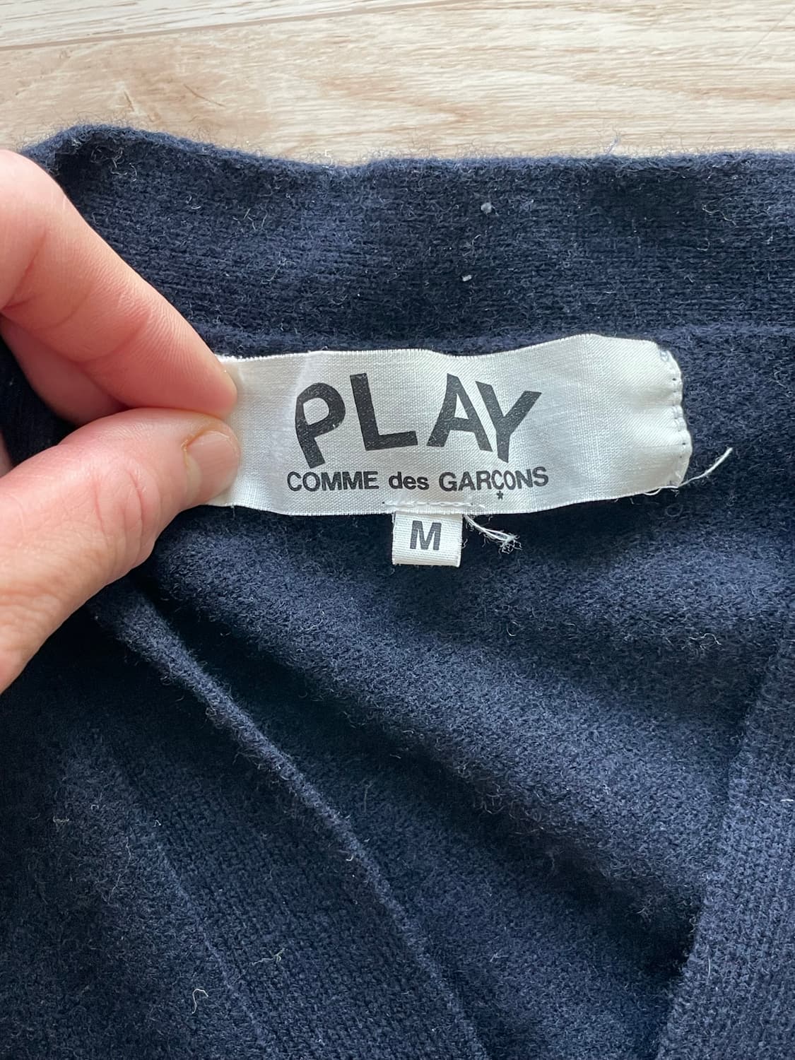 꼼데가르송 가디건 상품이미지3