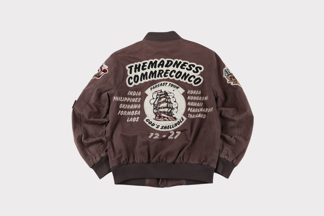 [M] 더매드니스 MA-1 패치업 봄버자켓 상품이미지8