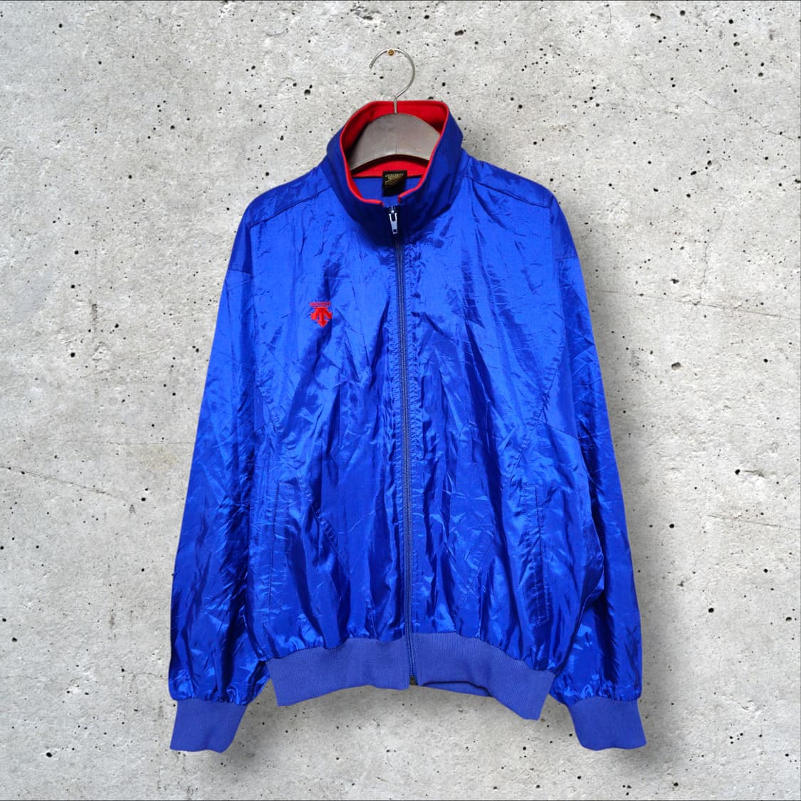 90's 데상트 일본판 아노락 블루종 바람막이 (100/L) 상품이미지1