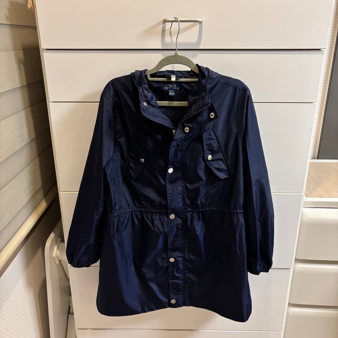 폴로 랄프로렌 네이비 후드 바람막이 자켓 상품이미지1