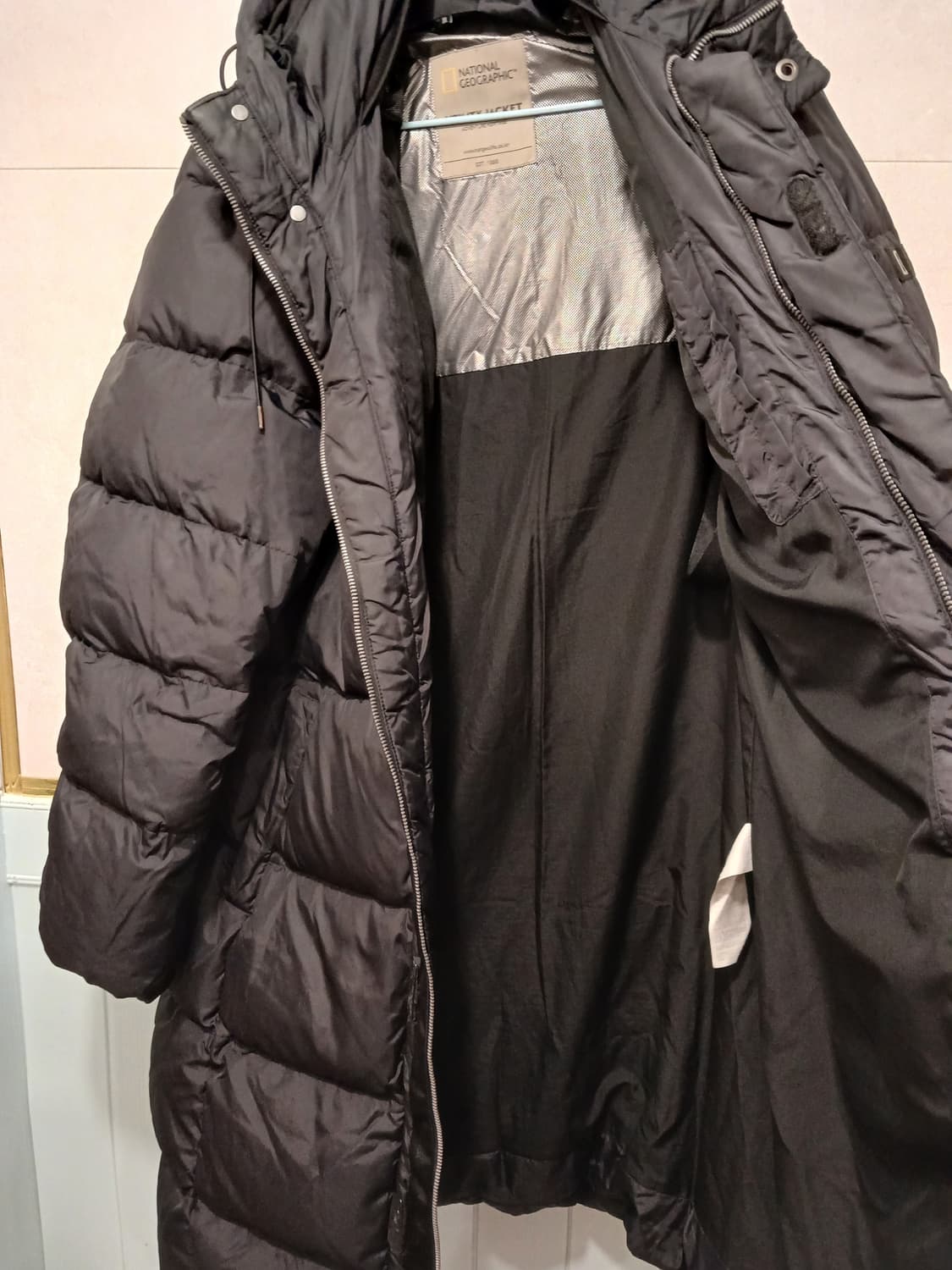 내셔널지오그래픽 정품 남성 롱패딩 XL 사이즈 상품이미지4