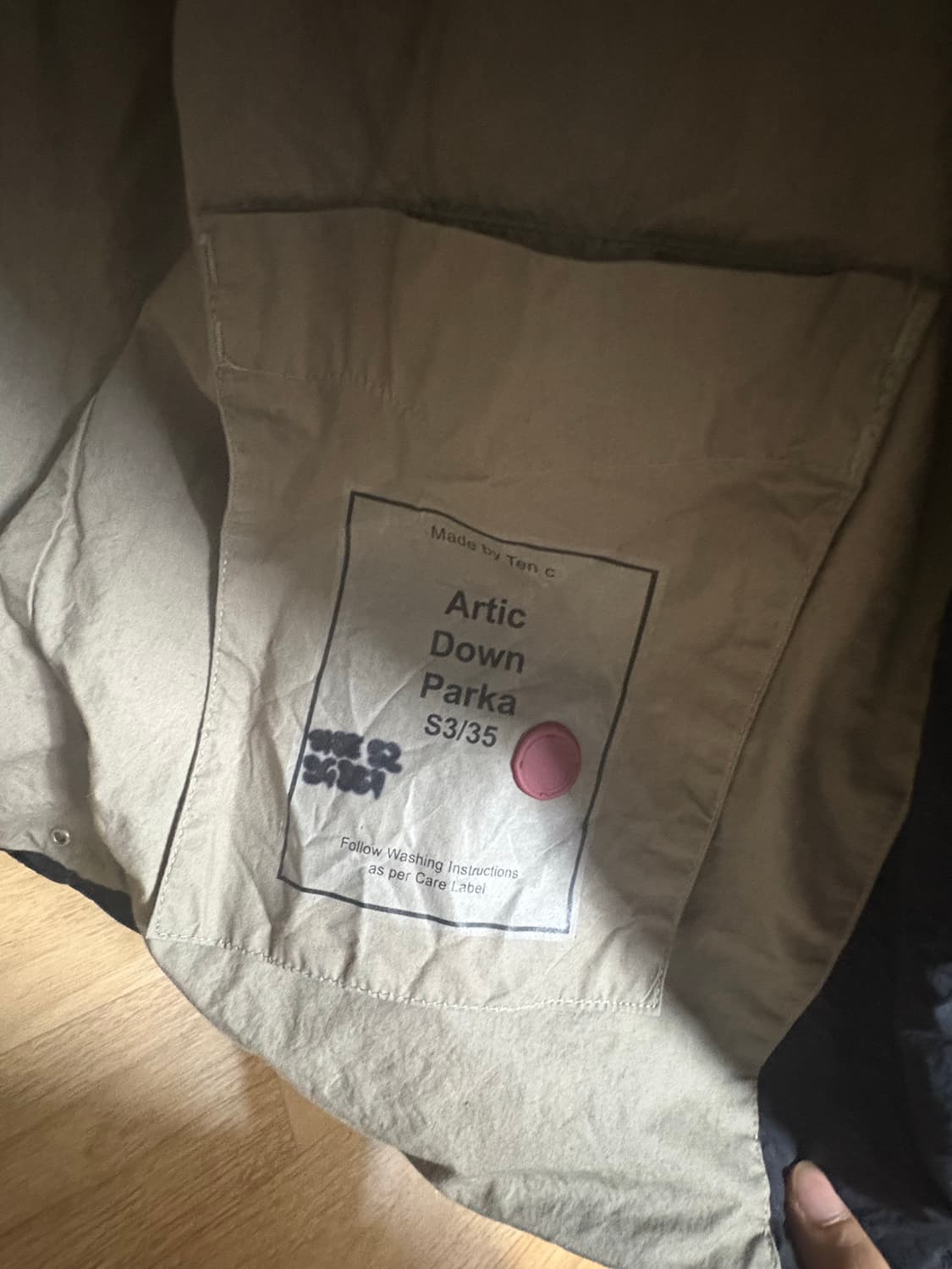 텐씨 아틱 파카 52size 상품이미지2