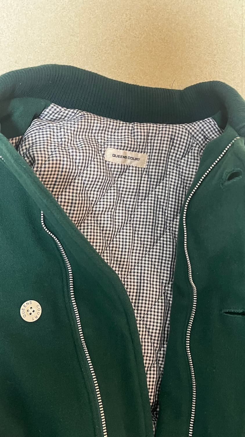 일본 빈티지 퀸즈코트 바시티 상품이미지2