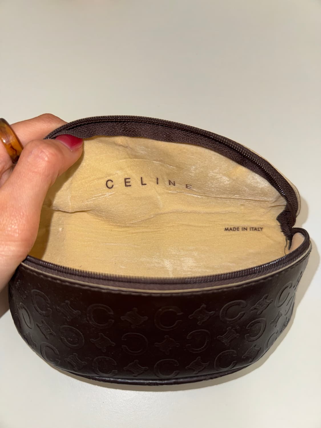 CELINE 셀린느 사각 투명 실버테 선글라스 상품이미지10