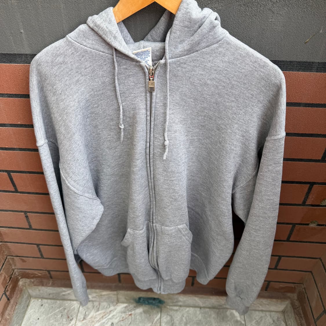 90s Vintage Russell Athletic 후드집업 상품이미지3