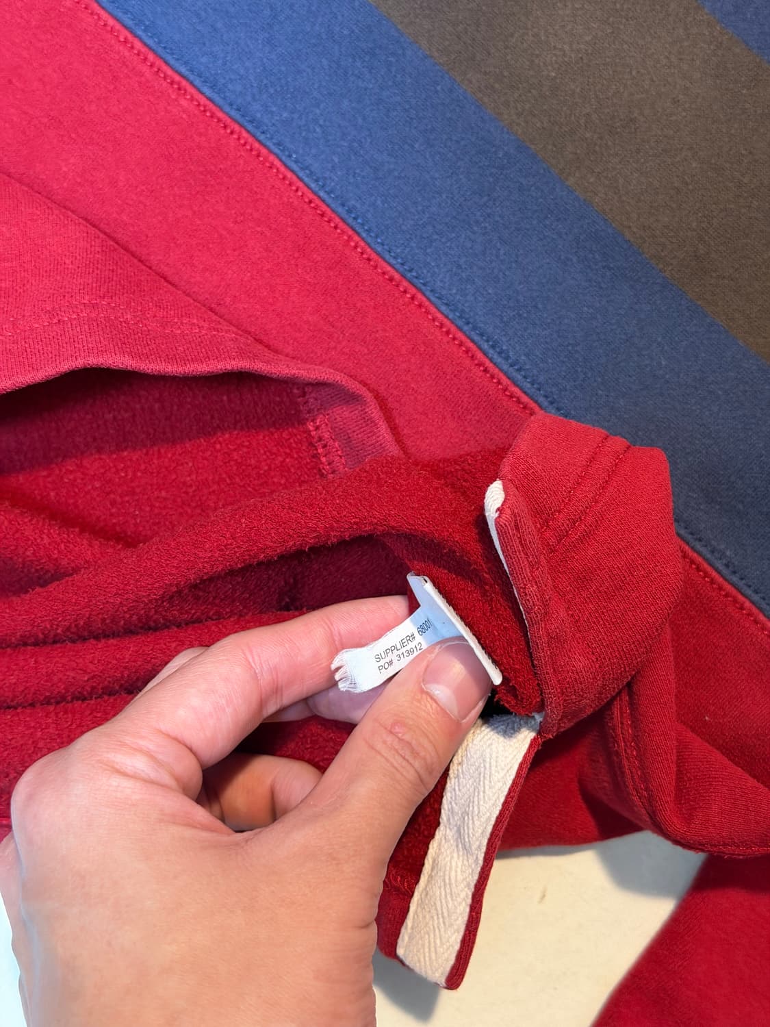 폴로 랄프로렌 롱슬리브 럭비티 레드 버건디 상품이미지4