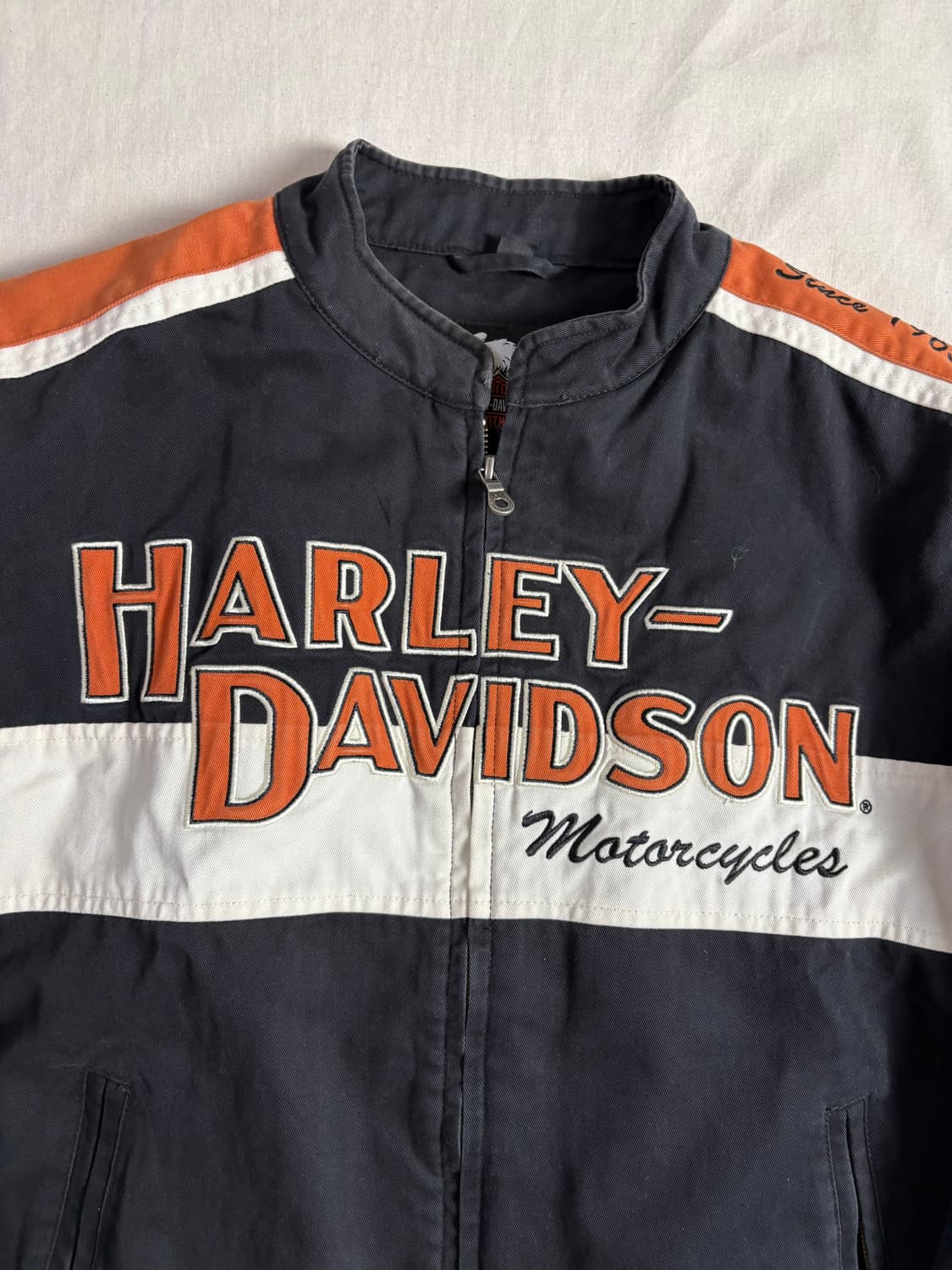 90s Harley Davidson 할리데이비슨 자켓 M 상품이미지3