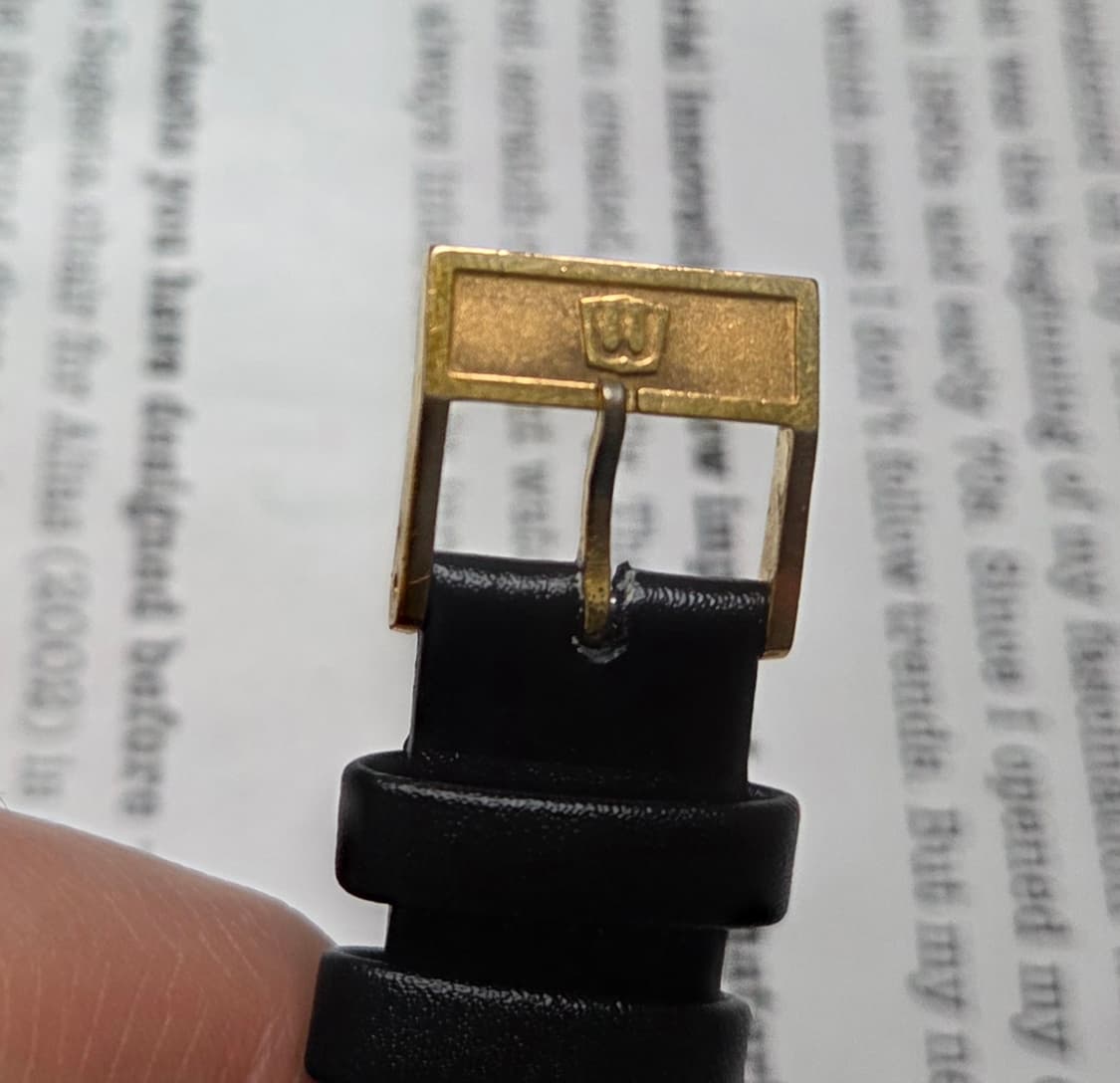 레어] 빈티지 월쌈 옥토 칼침핸즈 블랙미러 로만입체판 수동 메커니컬 상품이미지8