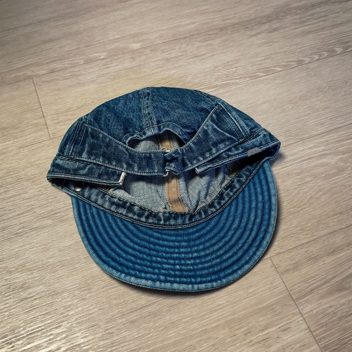 데코(decho) 셀비지 인디고 데님 모자 상품이미지2