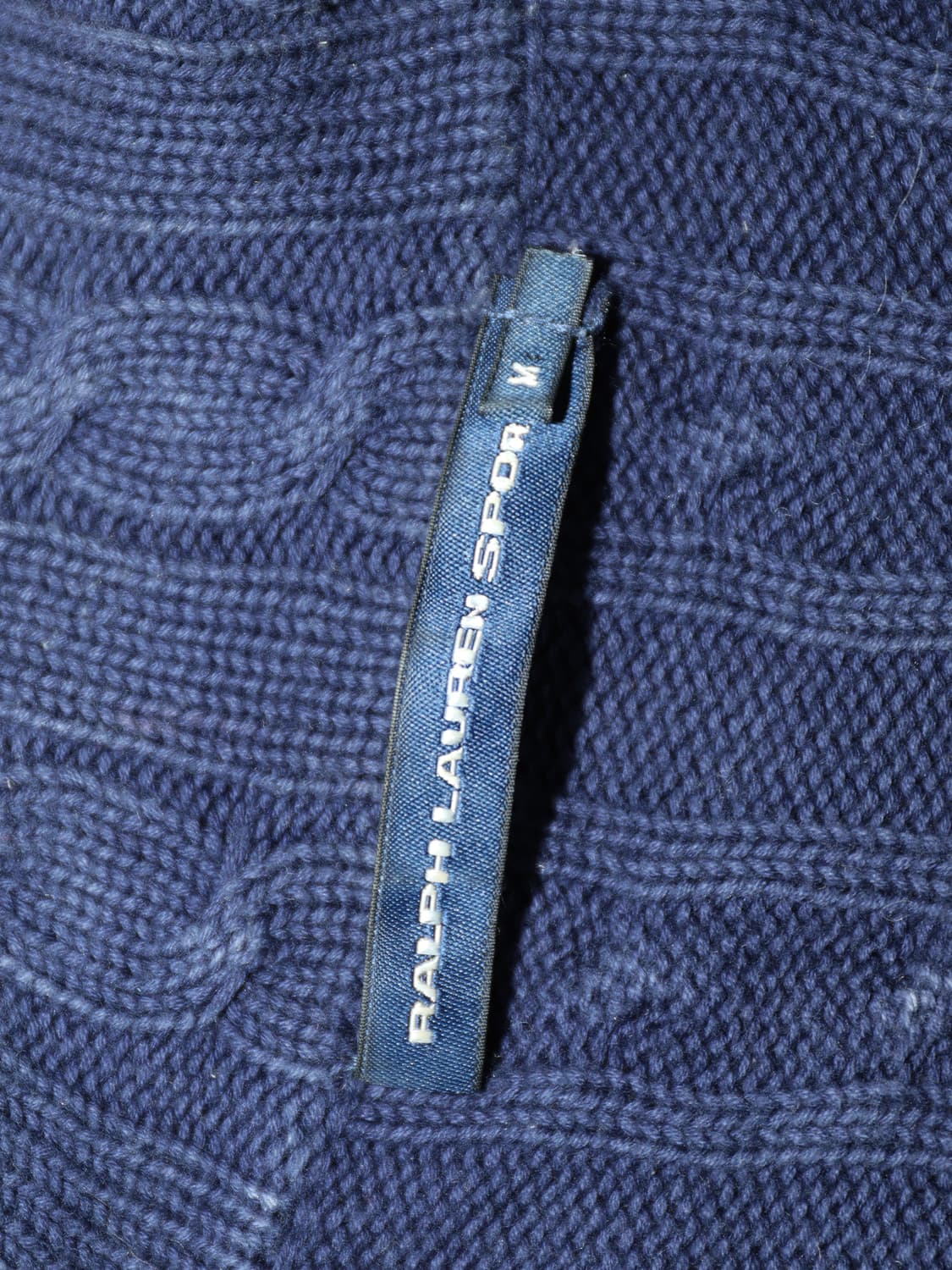 폴로 랄프로렌 케이블 니트 가디건 XL 상품이미지3