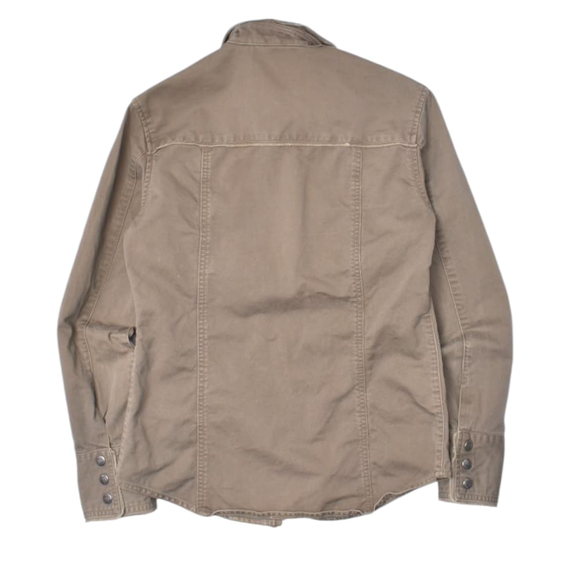90S 버버리 웨스턴 코튼 셔츠 자켓 셔켓 M N0826 상품이미지3
