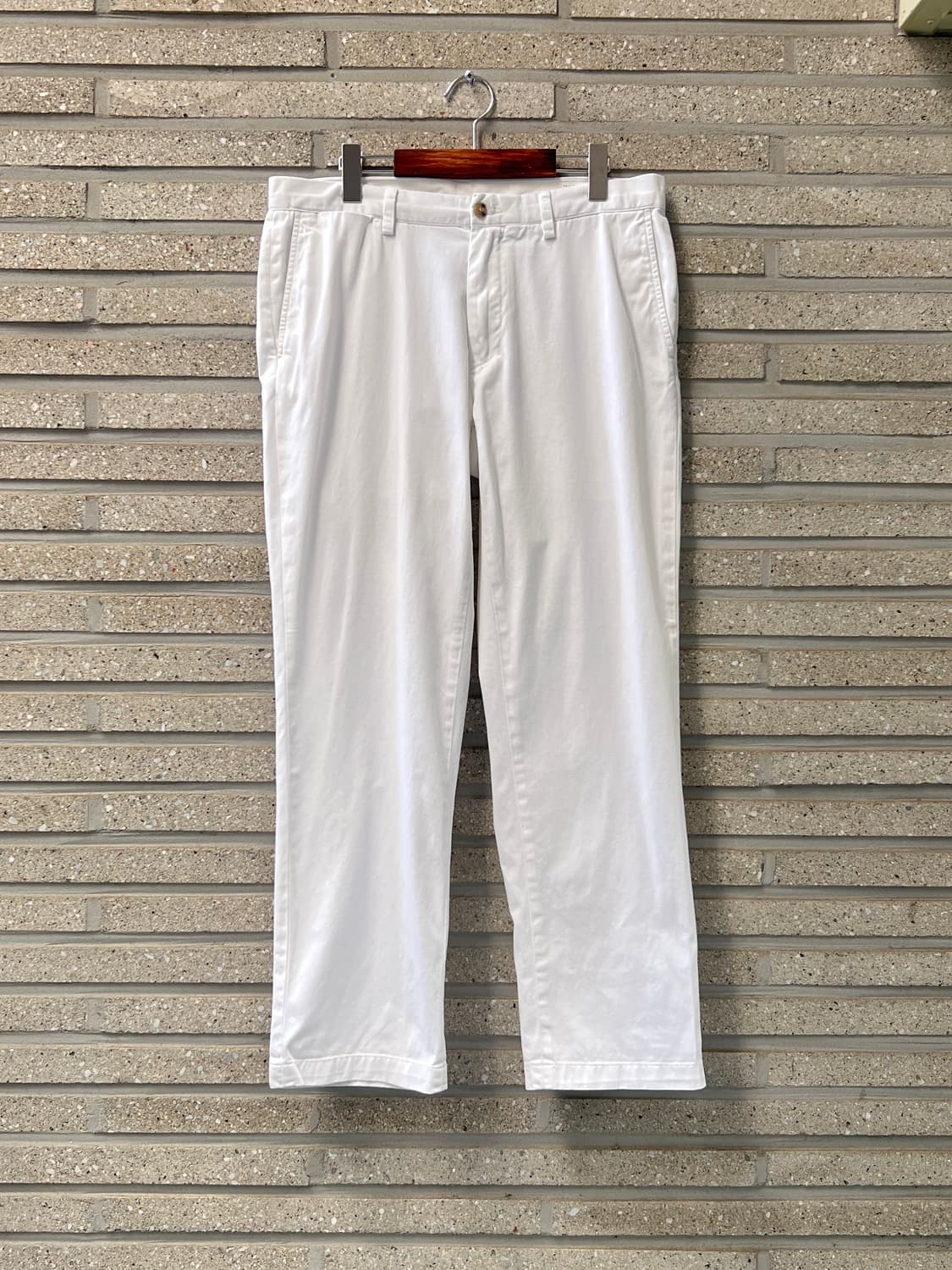 [34]폴로 랄프로렌 CLASSIC FIT 화이트 치노팬츠 상품이미지1