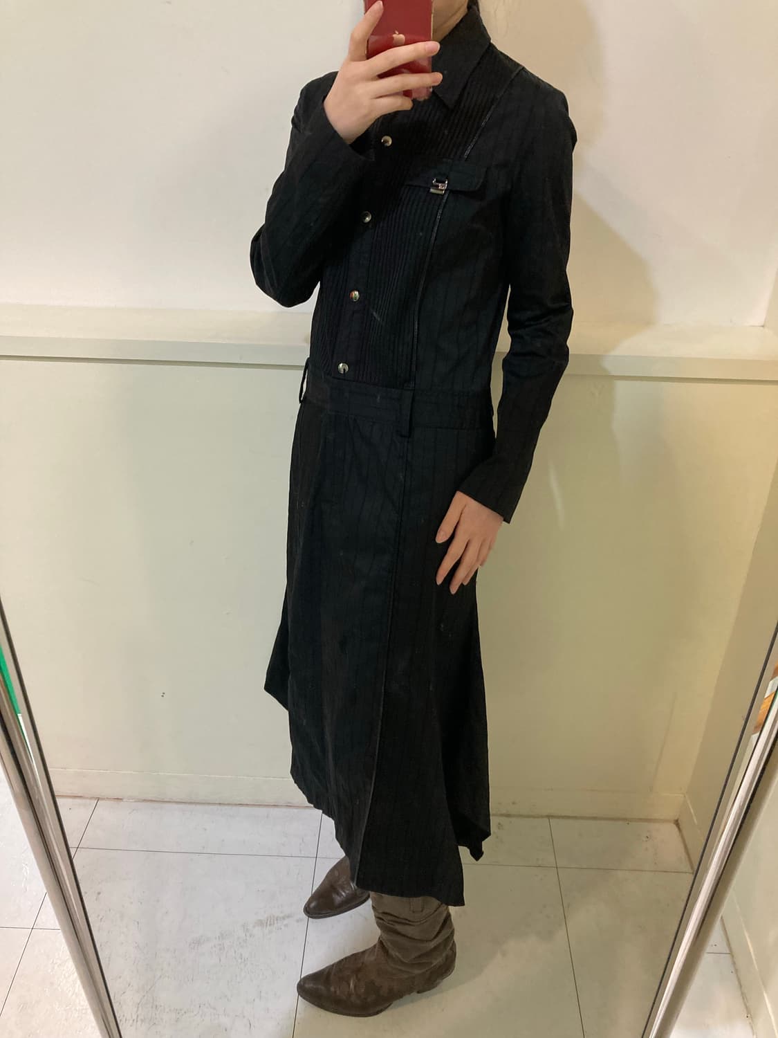 블랙 스완 디테일 가득 원피스 상품이미지10