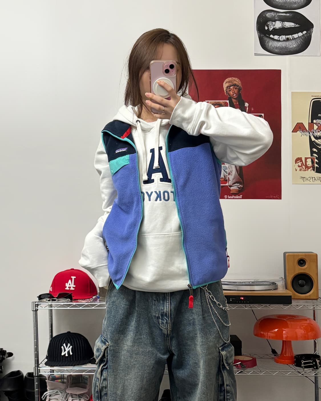 파타고니아 신칠라 후리스 베스트 상품이미지4