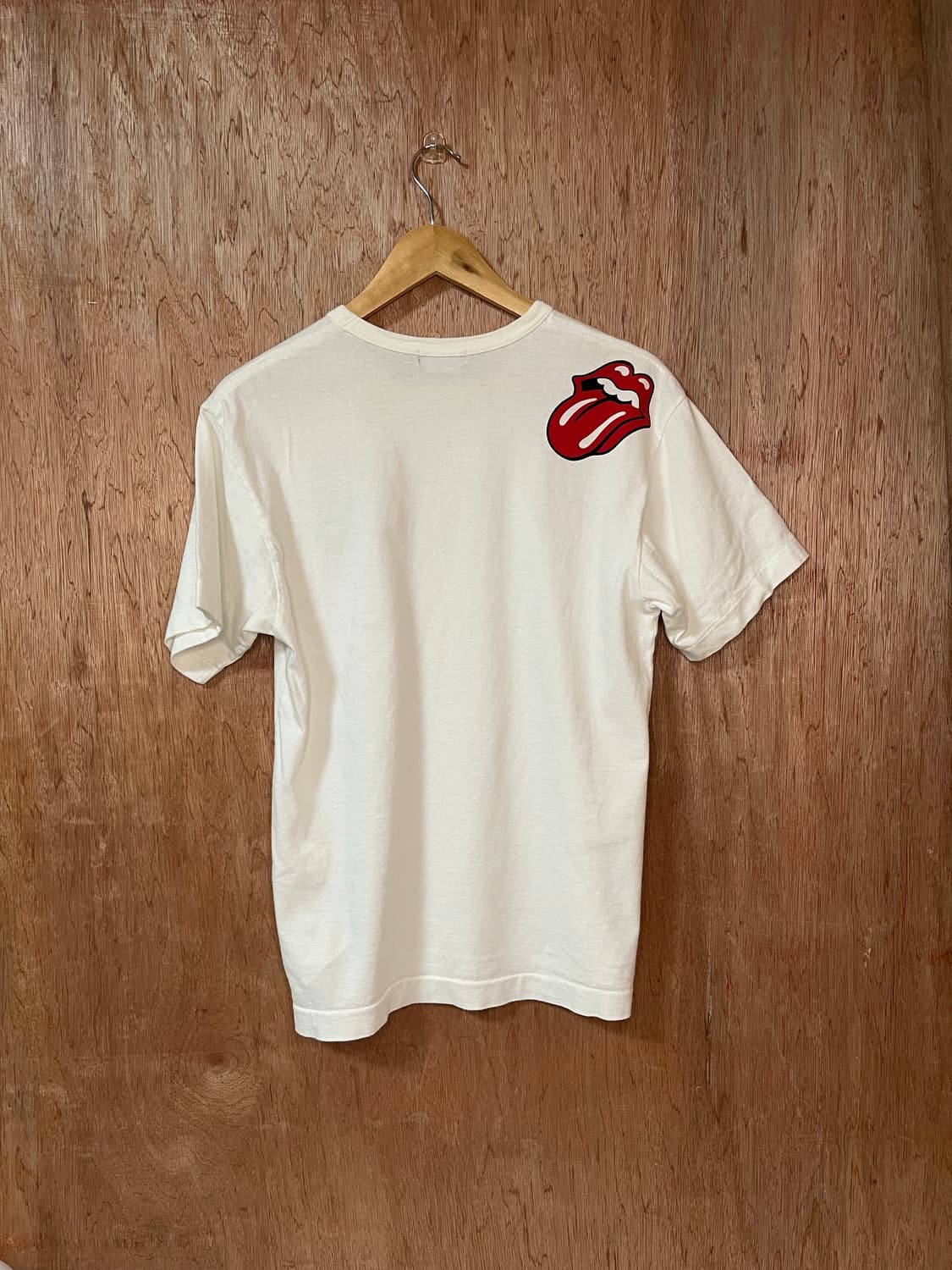 꼼데가르송 옴므 플러스 롤링스톤즈 콜라보 반팔 티셔츠 상품이미지2