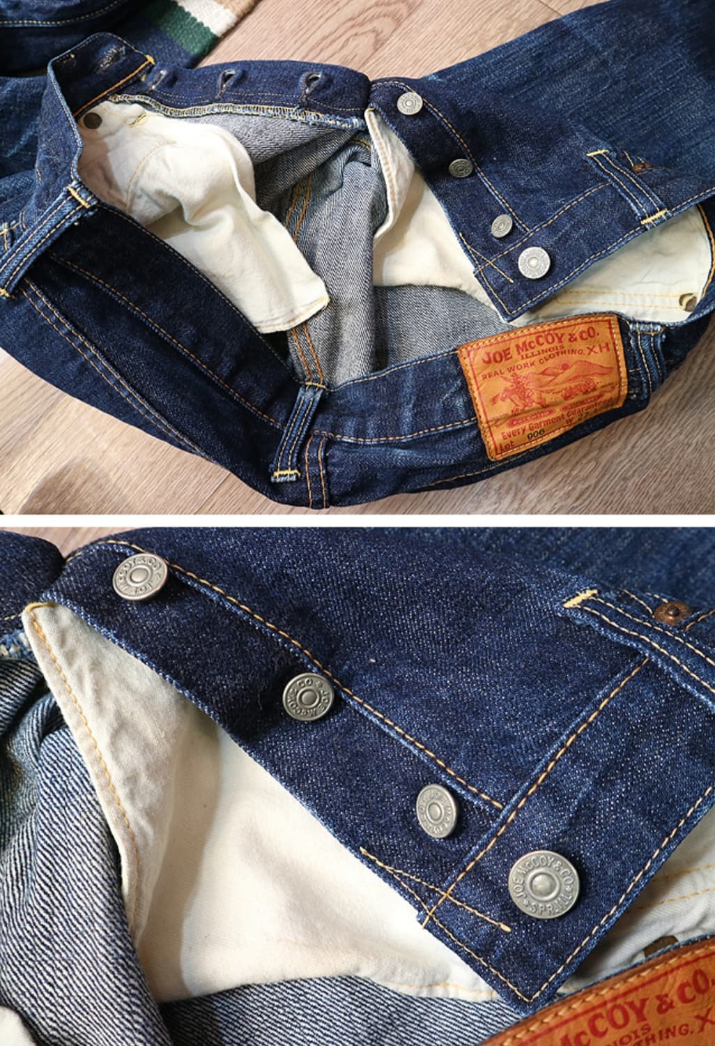 일본판 
리얼맥코이 조이맥코이 906 셀비지 데님 우먼 25 상품이미지7